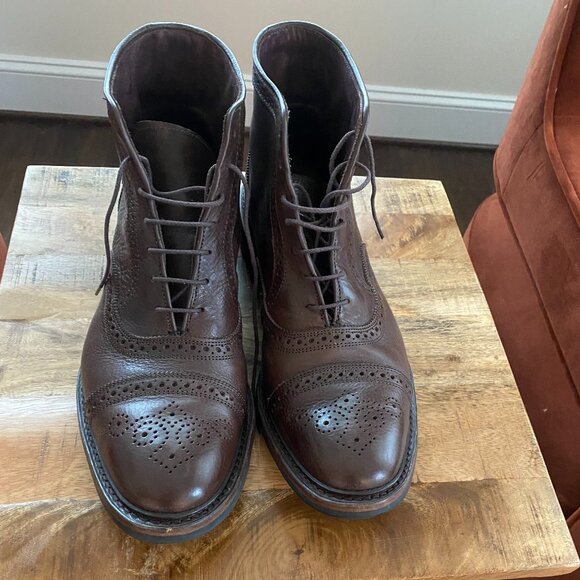 Almost New Allen Edmond Boots (Classic Port Washington)